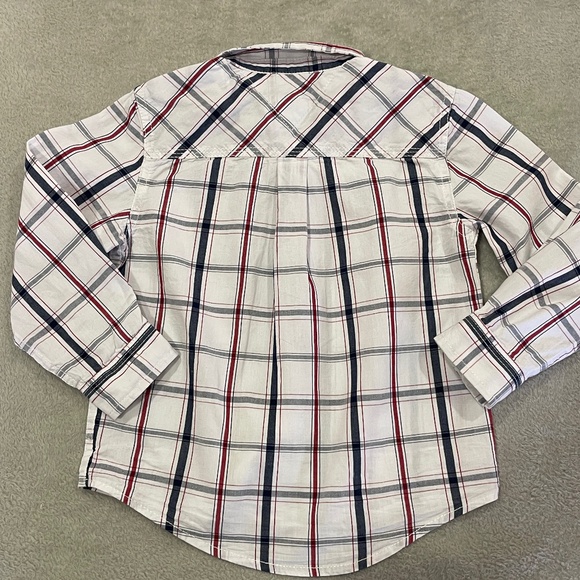 Tommy Hilfiger Boys Plaid Button Down Size 3T - Picture 5 of 8